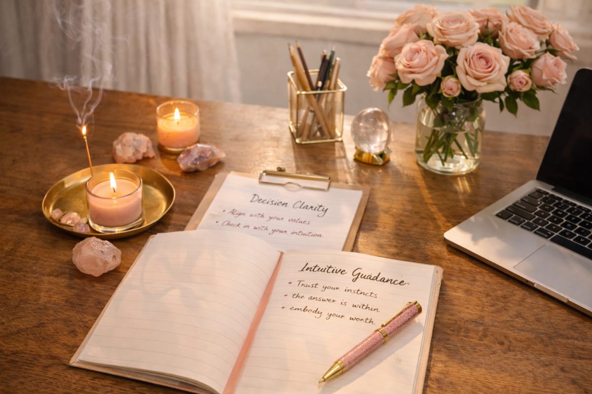 Journaling for intuition and aligned decision-making at work